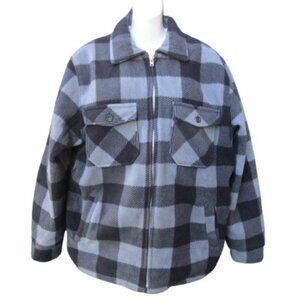 MAXXSEL Lined Plaid Jacket – Men’s Large Size
